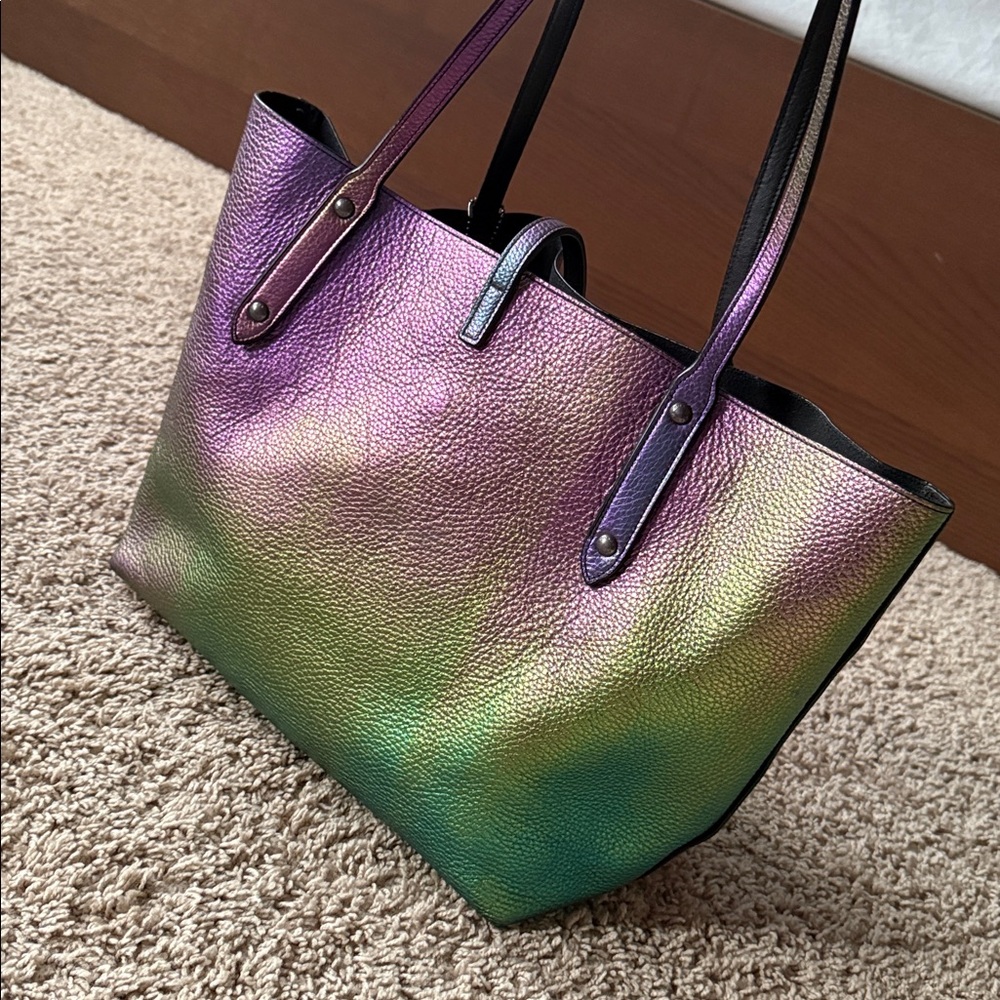 Coach Iridescent Tote Bag - Picture 3 of 12